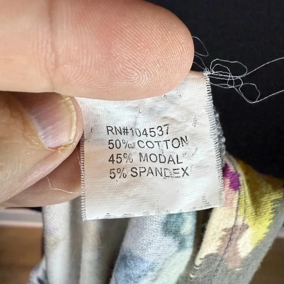 Anthropologie Tiny Floral Motif Fitted Knit Top, Size Extra Small - Picture 9 of 9